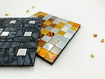 Self adhesive Metal Mosaic Tile for Back Splash