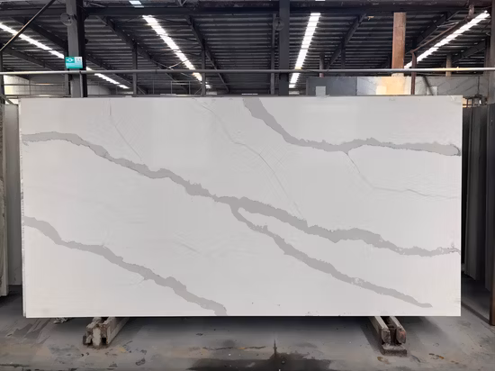 Quartz Stone Slabs for Kitchen Countertop OEM/ODM (Calacatta/Carrara/Solid colors/etc.)