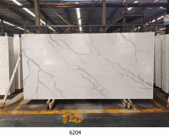 Quartz Stone Slabs for Kitchen Countertop OEM/ODM (Calacatta/Carrara/Solid colors/etc.)